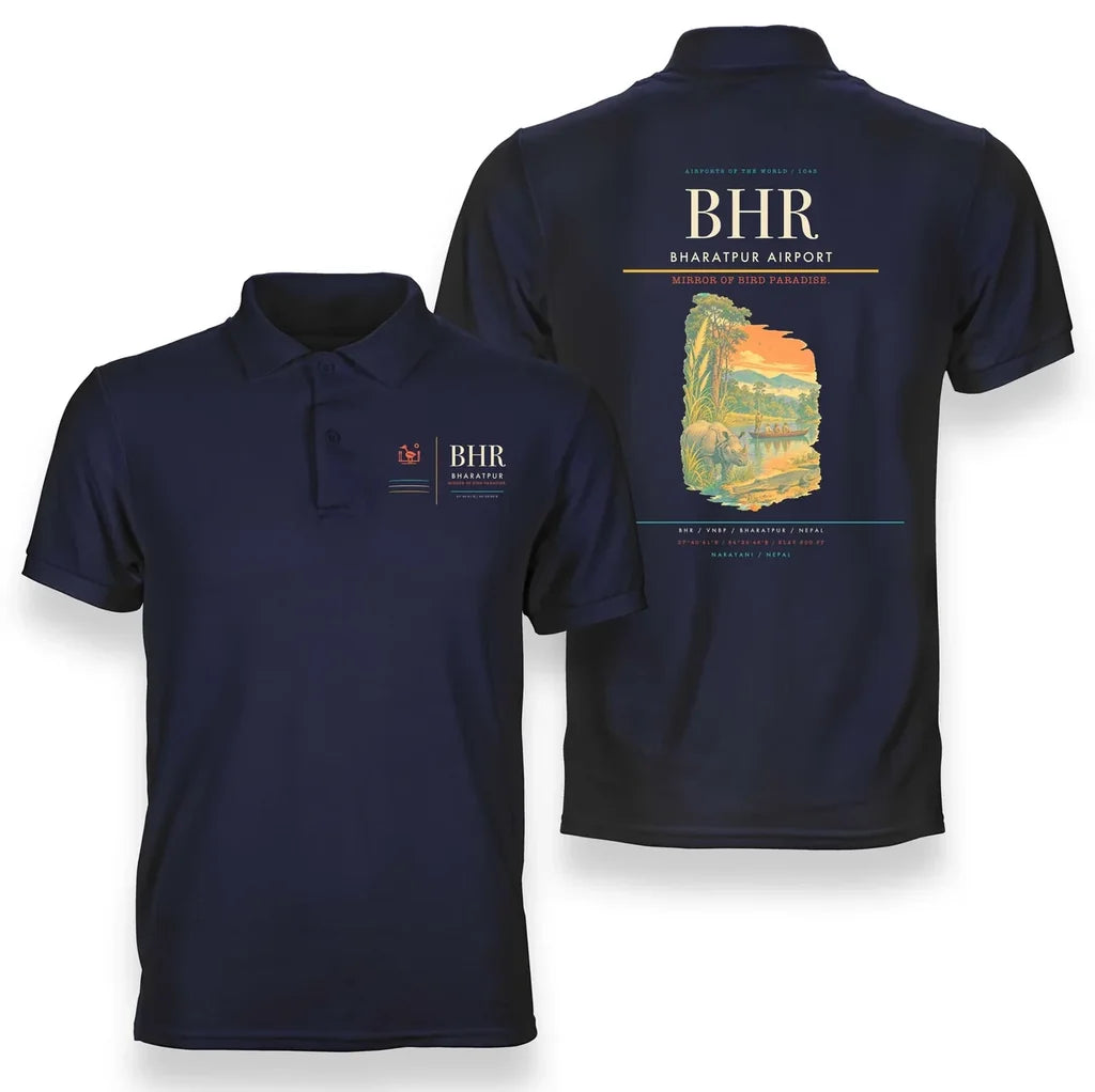 Bharatpur Airport BHR Navy Blue