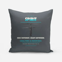 Thumbnail for Ascent AeroSystems Spirit design on gray pillow