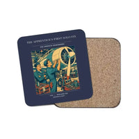 Thumbnail for The Apprentice's First Solo Fix - Designed Coasters design on navy blue 1-piece