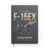 Thumbnail for F-15EX Eagle II design on gray notebook