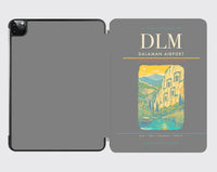 Thumbnail for Dalaman Airport (DLM) design on gray ipad tablet case