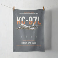 Thumbnail for KC-97L STRATOFREIGHTER design on gray towel