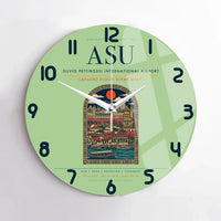 Thumbnail for Silvio Pettirossi International Airport ASU Wall-Clock No-Frame - Light Green