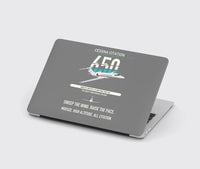 Thumbnail for Cessna Citation 650 - Citation III design on gray MacBook case