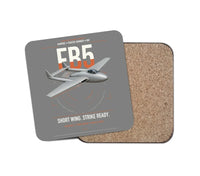 Thumbnail for de Havilland Vampire FB5 design on gray 1 piece coaster