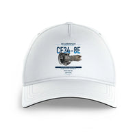 Thumbnail for CF34-8E design on white printed hat