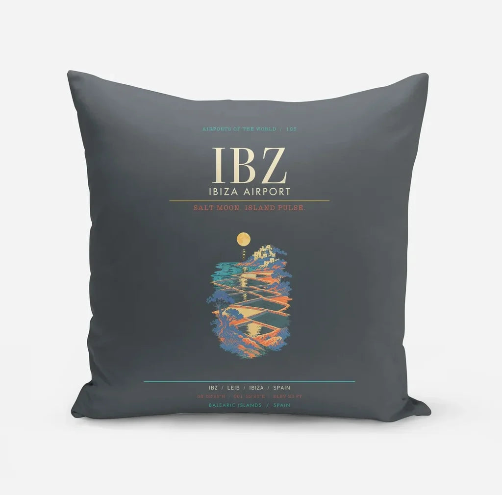 Ibiza Airport IBZ - Ses Salines Moon-Tide Loom - Gray
