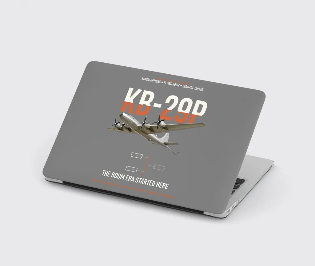 KB-29P SUPERFORTRESS design on gray MacBook case