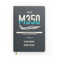 Thumbnail for Piper M350 design on gray notebook