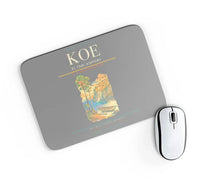 Thumbnail for El Tari Airport (KOE) design on gray rectangle mouse pad