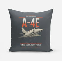 Thumbnail for A-4E Skyhawk design on gray pillow