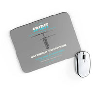 Thumbnail for Ascent AeroSystems Spirit design on gray rectangle mouse pad