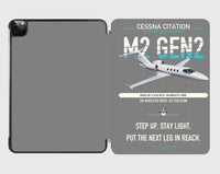 Thumbnail for Cessna Citation M2 Gen2 design on gray ipad tablet case