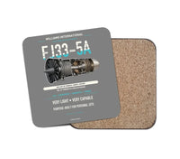 Thumbnail for FJ33-5A design on gray 1 piece coaster
