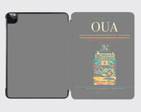 Thumbnail for Thomas Sankara International Airport (OUA) design on gray ipad tablet case