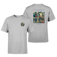 Thumbnail for VINTAGE G4311 - The Bicycle Messenger Handoff - Double-Side T-Shirt design on lightgray double side t shirt