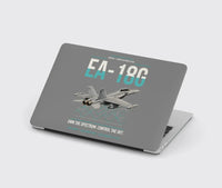 Thumbnail for EA-18G Growler design on gray MacBook case