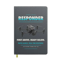 Thumbnail for BRINC Responder design on gray notebook