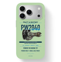 Thumbnail for PW2040 Case design on light green iphone case
