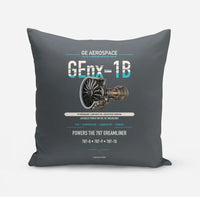 Thumbnail for GEnx-1B design on gray pillow