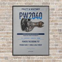 Thumbnail for PW2040 vertical canvas print - framed - light gray background