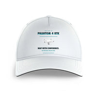 Thumbnail for DJI Phantom 4 RTK design on white printed hat