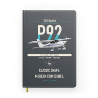 Thumbnail for Tecnam P92 Echo MkII design on gray notebook