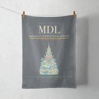 Thumbnail for Mandalay International Airport (MDL) design on gray towel