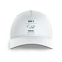 Thumbnail for DJI Mini 2 design on white printed hat