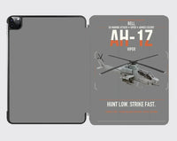 Thumbnail for Bell AH-1Z Viper design on gray ipad tablet case
