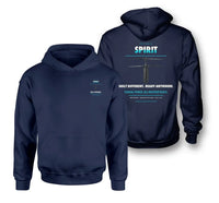 Thumbnail for Ascent AeroSystems Spirit design on navy blue hoodie
