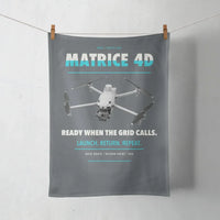Thumbnail for DJI Matrice 4D design on gray towel
