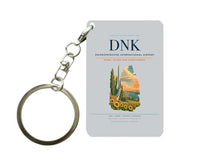 Thumbnail for Dnipropetrovsk International Airport (DNK) design on light gray key chain