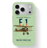Thumbnail for Sopwith Camel F.1 design on light green magsafe iphone case, for iPhone 17 Pro