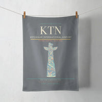 Thumbnail for Ketchikan International Airport (KTN) design on gray towel