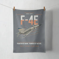 Thumbnail for F-4E Phantom II design on gray towel