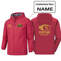 Thumbnail for Googles & Drone Pilot Designed Rain Jackets & Windbreakers - view 11