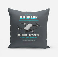 Thumbnail for DJI Spark design on gray pillow