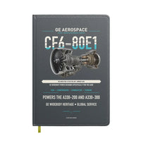 Thumbnail for CF6-80E1 design on gray notebook