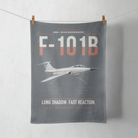 Thumbnail for F-101B Voodoo design on gray towel