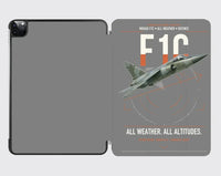 Thumbnail for Dassault Mirage F1C design on gray ipad tablet case