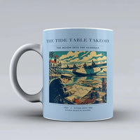 Thumbnail for VINTAGE G4272 - The Tide Table Takeoff - Ceramic Mug design on lightblue