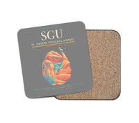 Thumbnail for St. George Regional Airport (SGU) design on gray 1 piece coaster