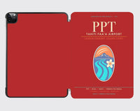 Thumbnail for Tahiti Faa'a Airport PPT - Lagoon-Volcano Passage - Red
