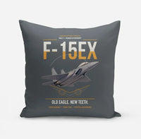 Thumbnail for F-15EX Eagle II design on gray pillow