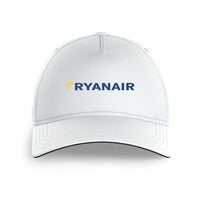 Thumbnail for Ryanair Airlines logo printed on white cap