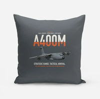 Thumbnail for Airbus A400M Atlas design on gray pillow