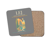 Thumbnail for Leipzig–Halle Airport (LEJ) design on gray 1 piece coaster