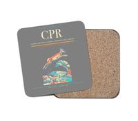 Thumbnail for Casper–Natrona County International Airport (CPR) design on gray 1 piece coaster