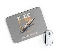 Thumbnail for F-5E Tiger II design on gray rectangle mouse pad